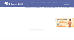 Desktop Screenshot of gablenz-gmbh.de