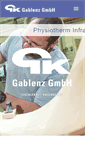 Mobile Screenshot of gablenz-gmbh.de